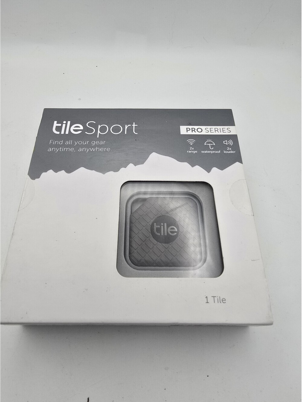 Tile Sport T4002 Pro Series Waterproof Bluetooth Tracker Graphite RT-09001-US B8
